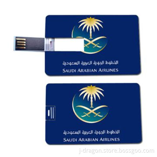 512MB to 16GB USB Card in Customized Designs, with Full-Color Imprint and Data Preloading